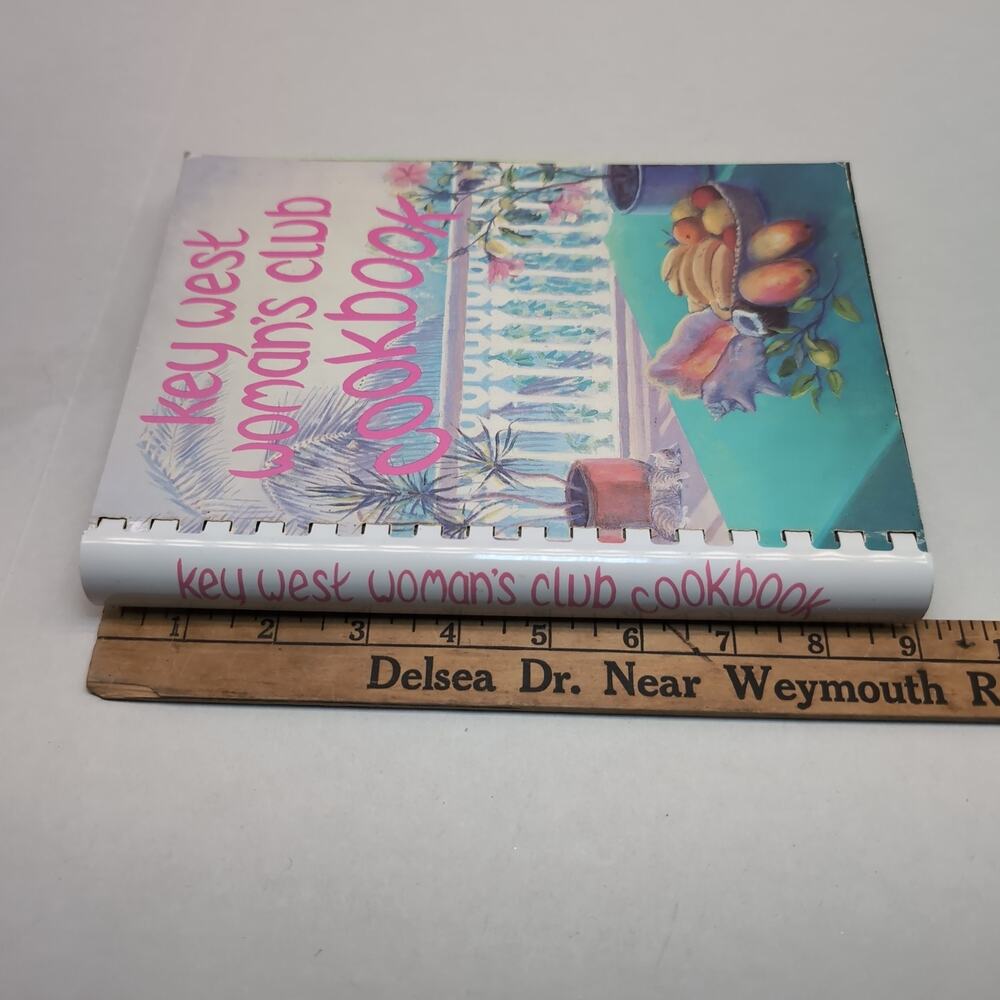 Key West Woman's Club Cookbook Community Florida Keys Spiral Bound 1988 - Picture 11 of 11